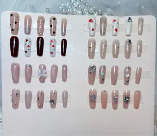 ネイル M🌷nail 長さだし専門店のネイルデザイン