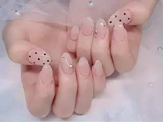 ショート ETERNA Nail 銀座店【パラジェル/フィルイン/チップ長さだし/マグネット/ニュアンス】所属・ア カリのネイルデザイン