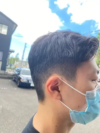 ショート メンズ 多河 遥のヘアスタイル