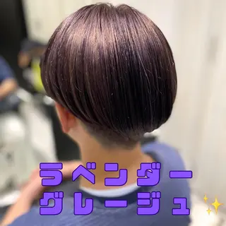 ショート YASU🍎CUT 赤系カラー/ヘアケアのヘアスタイル