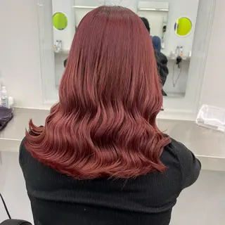 セミロング Wカラー/暖色/べ ージュりく©︎🐝のヘアスタイル