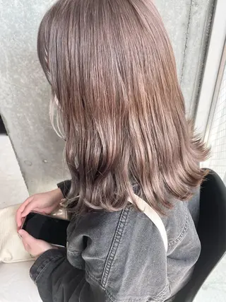 セミロング カラー ヘアアレンジ メンズ似合わせ🪞 副店長 kotoriのヘアスタイル