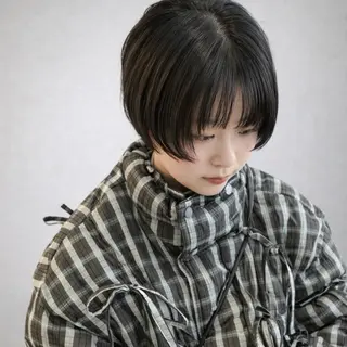 ショート カラー 北九州美容室 🕊️わかな✂︎のヘアスタイル