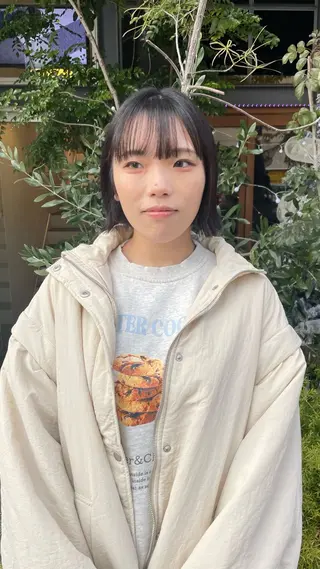 ミディアム カット/パーマ/ カラー林本　南壱人のヘアスタイル