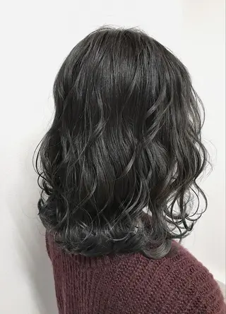 ミディアム カラー ヘアアレンジ GiseL天神カラー 髪質改善/ブリーチのヘアスタイル