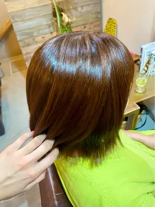 ミディアム Blue hair&eyelash所属・🌼サトウ アカリ🌼のヘアスタイル