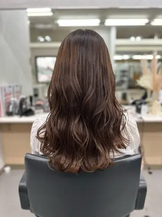 ロング カラー 似合わせ小顔カット 🌟神谷 ヨシタカのヘアスタイル
