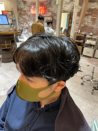 パーマ メンズ OAK中目黒 Kazukiのヘアスタイル