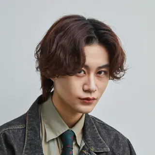 ミディアム パーマ メンズ 👹メンズ鬼特化 /赤池琉👹のヘアスタイル