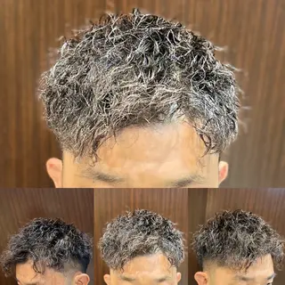 ショート パーマ メンズ 💈田上 立輝のヘアスタイル