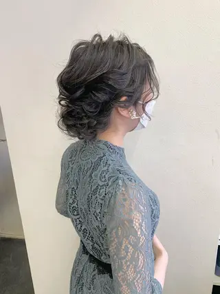 ヘアアレンジ HAIR MAKE Riza所属・谷口 弥生のヘアスタイル