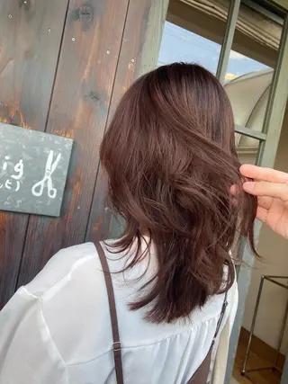カラー 小島 千夏のヘアスタイル