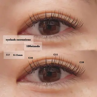 マツエク・マツパ mil❤︎ Kahoのマツエク・マツパデザイン