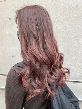 セミロング カラー SALOWIN神戸三宮East店所属・【透明感、艶髪】西村 有司のヘアスタイル