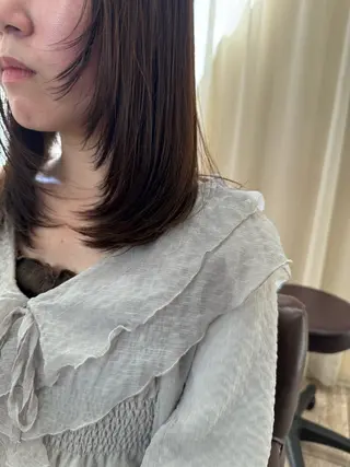 セミロング カラー 新越谷noble店長 松本拓也▶◀*.のヘアスタイル