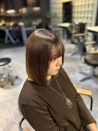 ショート 🌷ブリーチ縮毛矯正 /mina🌷のヘアスタイル