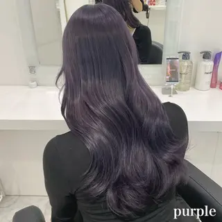 セミロング カラー ヘアアレンジ 🫧原宿艶ワンカラー /ダブルカラー🫧のヘアスタイル