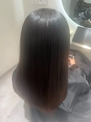ロング 銀座/ストレート髪質 改善/カラー/ひよりのヘアスタイル