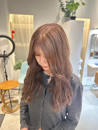 ロング カラー 暖色/ヘアアレンジ 🎀♡irohaのヘアスタイル