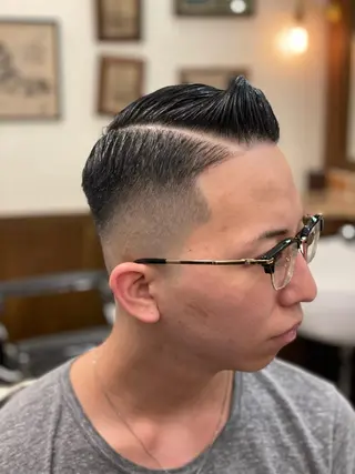 ショート 大久保 竣太のヘアスタイル