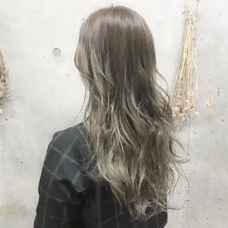 ロング カラー clan五反田所属・髪質改善、縮毛矯正 店長浅野太郎のヘアスタイル