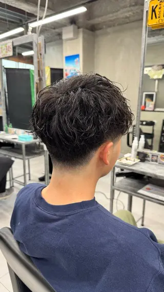 ショート メンズ Buzzy 大畠　慎三郎のヘアスタイル