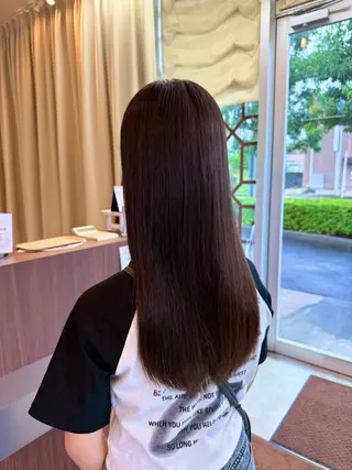 ロング カラーモデル募集中/ 大川 結良のヘアスタイル