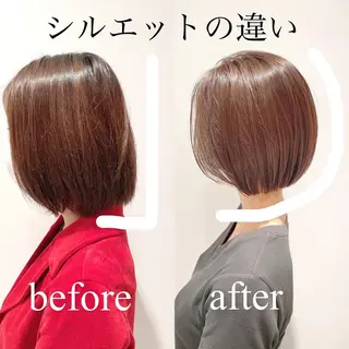 ミディアム 韓国くびれレイヤー 🇰🇷はづきのヘアスタイル