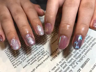 ネイル パラあり！フィルイン 推しネイル大歓迎！のネイルデザイン
