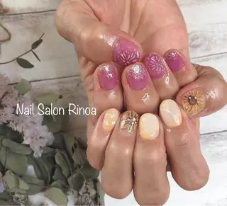 ネイル Nail Salon Rinoaのネイルデザイン