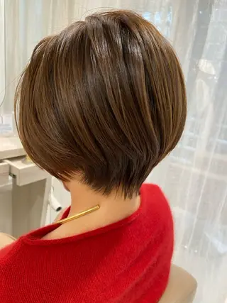 ショート Hair salon sui所属・髪質改善ストレート 🫧拓馬のヘアスタイル