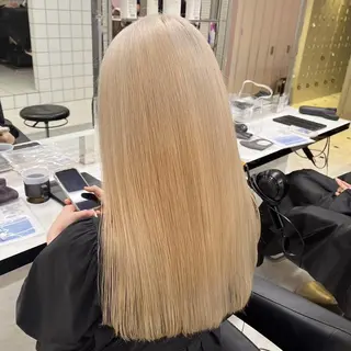 カラー 🫧似合わせヘア🫧 シンカイアオイ🫧のヘアスタイル