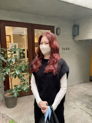 ロング カラー 高橋 愛美のヘアスタイル