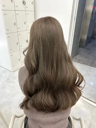 ロング カラー ♡ハイトーンブリーチ カラーyuuna♡のヘアスタイル