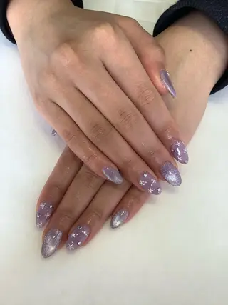 ネイル 💎🐰 saki. m 🐰💎のネイルデザイン