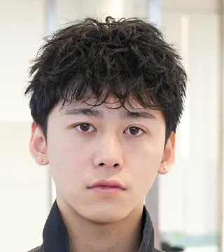 パーマ メンズ 仙台フェザーパーマ/ fifth/遠藤楓雅のヘアスタイル