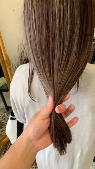 セミロング 極上髪質改善 宮内開星のヘアスタイル