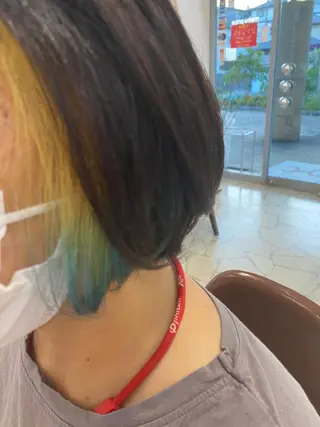 カラー nao*c北大和店 スタイリスト担当のヘアスタイル