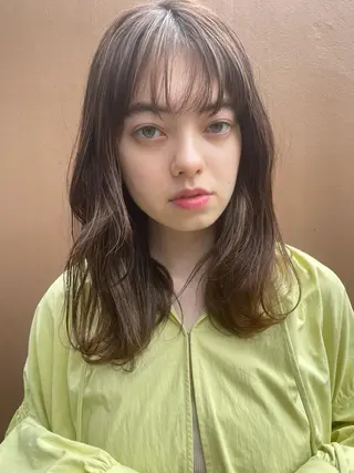 セミロング カラー yuko🌷マツパ/ パリジェンヌのマツエク・マツパデザイン