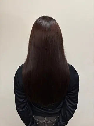 ロング 渡邉 由香のヘアスタイル