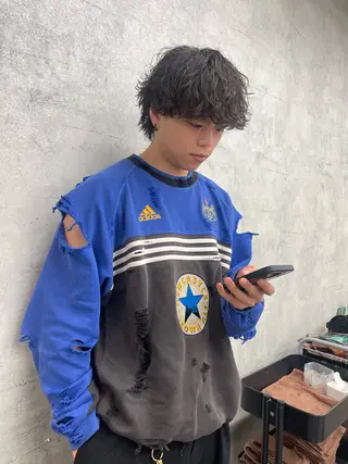 ミディアム ✨メンズ支持率no1 野上✨のヘアスタイル