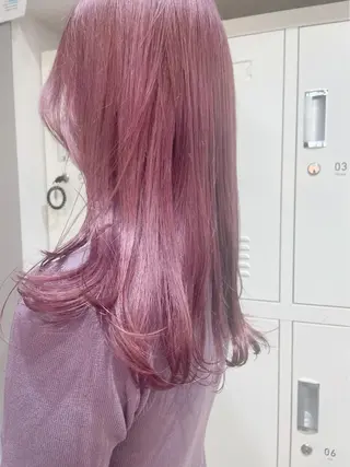 セミロング まいか🤎髪質改善 ミルクティーボブ🎀のヘアスタイル