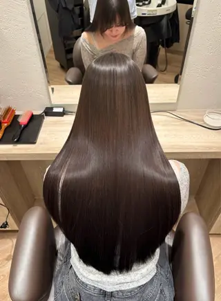 ロング 🍀火曜以外予約⭕ 安藤澪央☘️のヘアスタイル