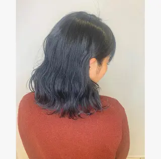 ミディアム カラー 💙美髪救世主💙 関華蓮のヘアスタイル