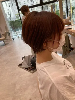ショート 一ノ瀬 蘭のヘアスタイル