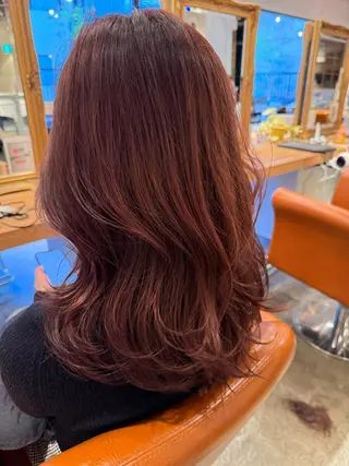 ロング 韓国ヘア/レイヤー/ 前髪/髪質改善/石川のヘアスタイル