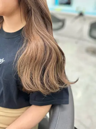 ロング カラー ♡ダブルカラー特化♡ miyuのヘアスタイル