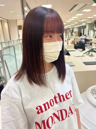 ロング カラー 暖色専門美容師🎀 お客様満足度◎のヘアスタイル