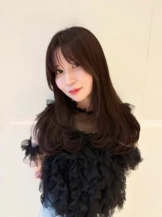 ロング Ayano‪‪🎀似 合わせ×透明感🎀のヘアスタイル
