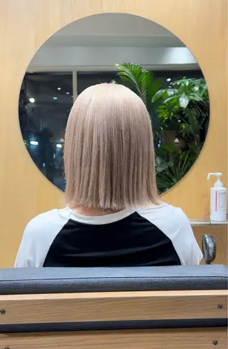 ショート カラー パーマ/ボブ /レイヤー チヒロのヘアスタイル